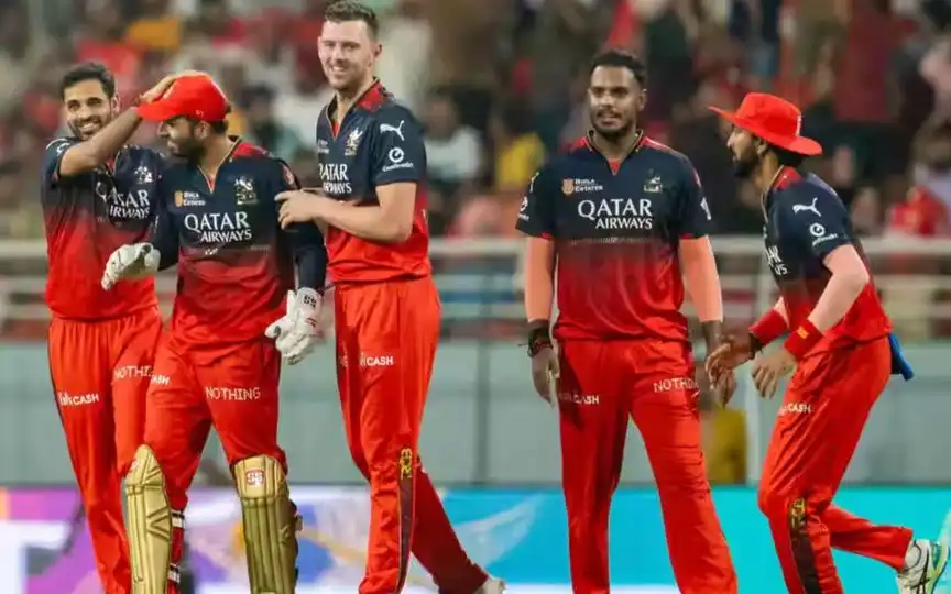 RCB vs PBKS blowing attack