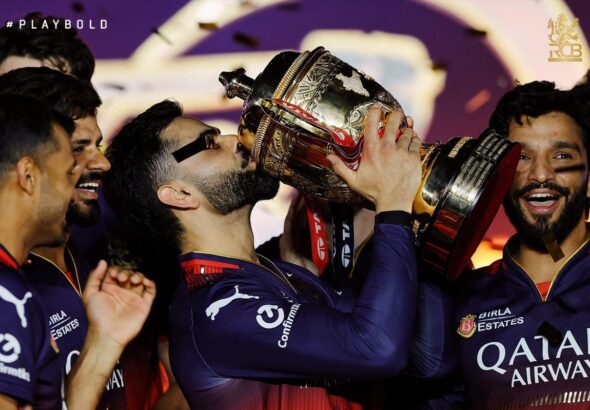RCB first ever IPL trophy- IPL 2025