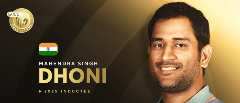 MS Dhoni ICC Hall Of Fame 2025